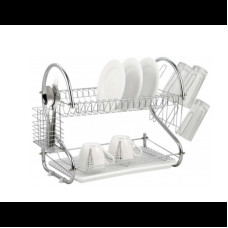 Двоярусна сушарка для посуду Clean House New Arrival (метал)