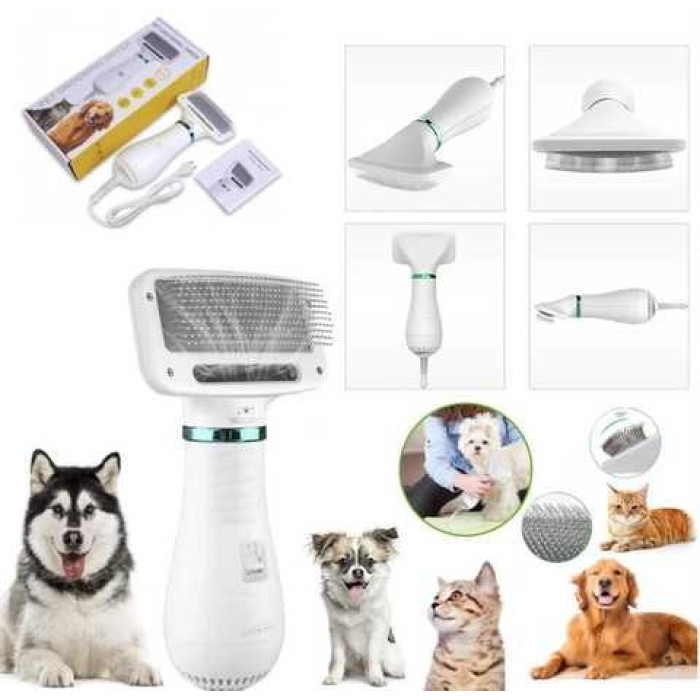 Фен-гребінець для шерсті Pet Grooming Dryer