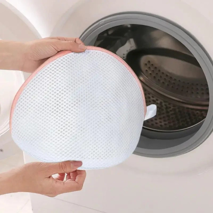 Сумка для делікатного прання 13х16 см білий захист від деформації