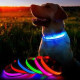 Світний нашийник для собак на акумуляторі USB GLOW RING