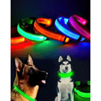 Світний нашийник для собак на акумуляторі USB GLOW RING