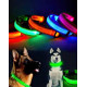 Світний нашийник для собак на акумуляторі USB GLOW RING
