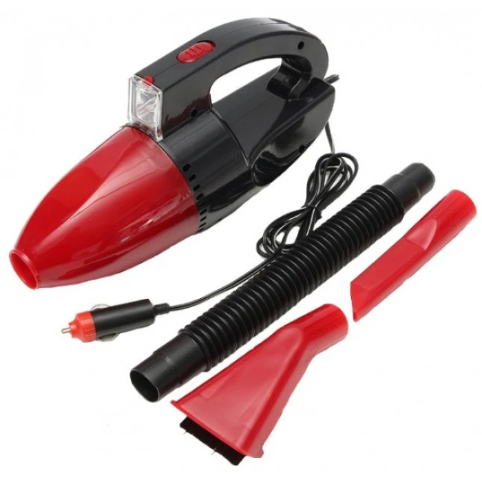 Автомобильный пылесос CAR VACUM CLEANER Красно-черный