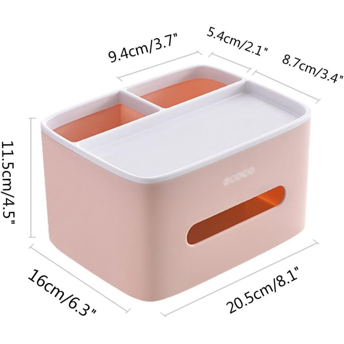 Настільний органайзер для серветок і аксесуарів ECOCO MAC-25