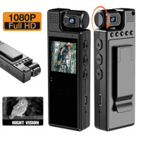 Нагрудная боди-камера L9 с дисплеем 1.3 дюйма Wi Fi