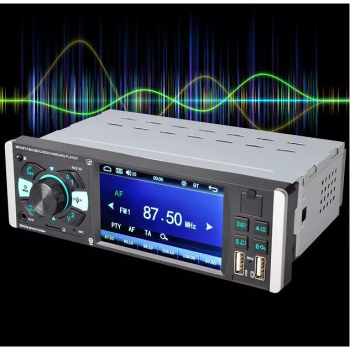 Автомагнітола 1Din 4051