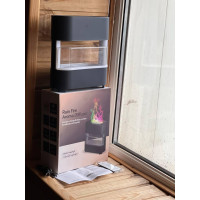 Зволожувач повітря з імітацією крапель дощу та полум'я AND LY-650