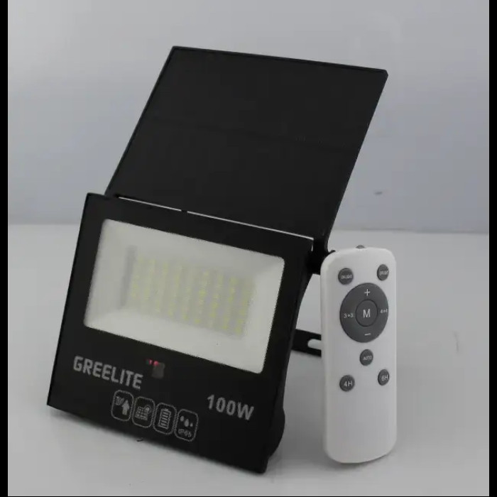 Вуличний ліхтар на стовп із сонячною панеллю JX 010 60W