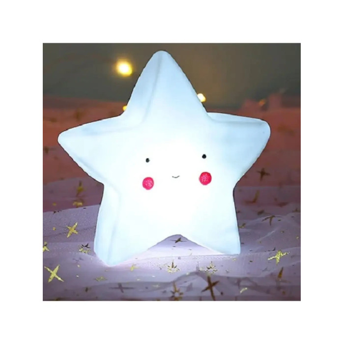 Нічник на батарейках зірочка 305-307