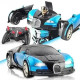Трансформер машинка Bugatti Car Robot TT663 (БІЛЬША!) 30 СМ