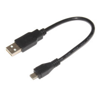 Кабель для заряджання USB Micro 20 см