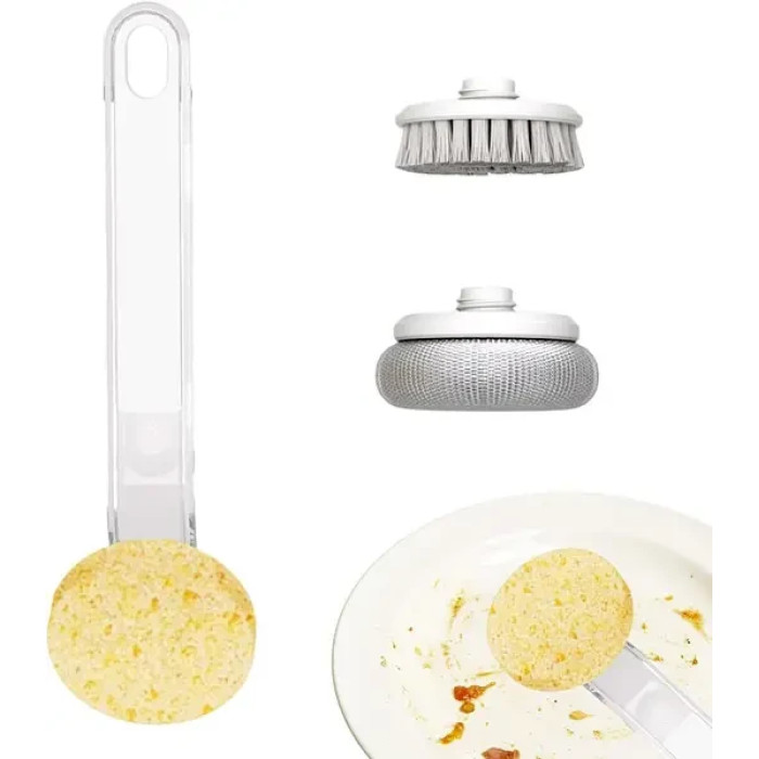Багатофункціональна щітка для посуду з довгою ручкою E145