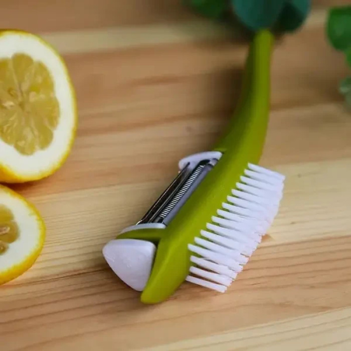 Мультичистка для чищення овочів зі щіткою Multi Peeller