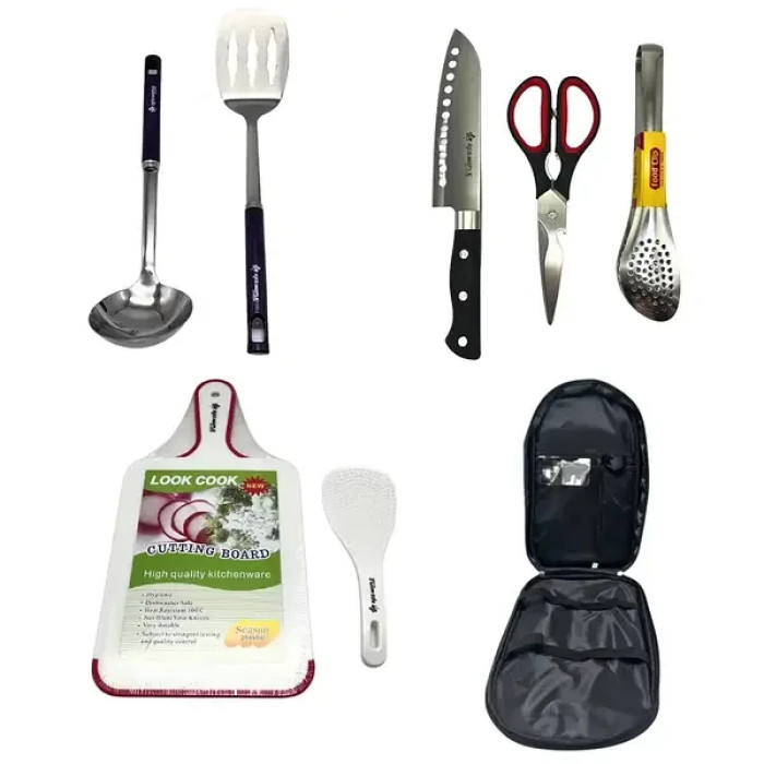 Набір посуду для кемпінгу із 7 предметів