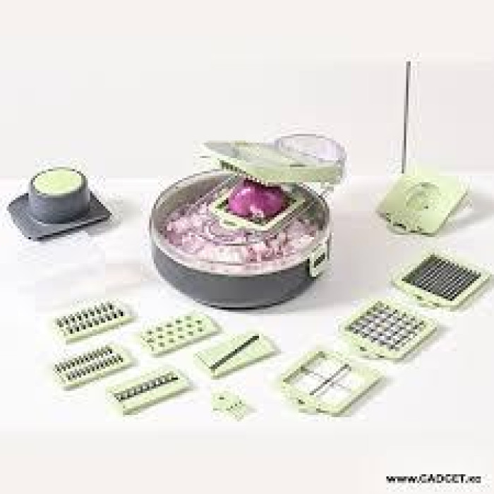 Овочерізка, подрібнювач для овочів і фруктів 9в1 Vegetable Cutter C351