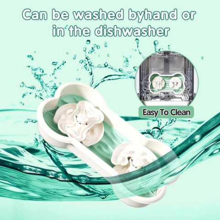 Миска для годування собак у формі кісточки та із силіконовим килимком Henry&Cary