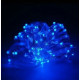 Xmas гірлянд 30 Led 3M на мідному дроті (Крапля роси) синя від батарейок + USB