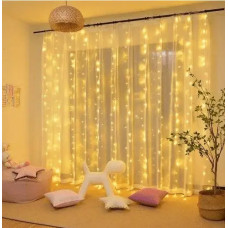 Xmas гірлянда 320 LED (Водоспад 3M*2M) теплий білий
