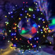 Xmas гірлянда LED 100L 3.3 Line M-2 MULTI 10 м вулична + з'єднання