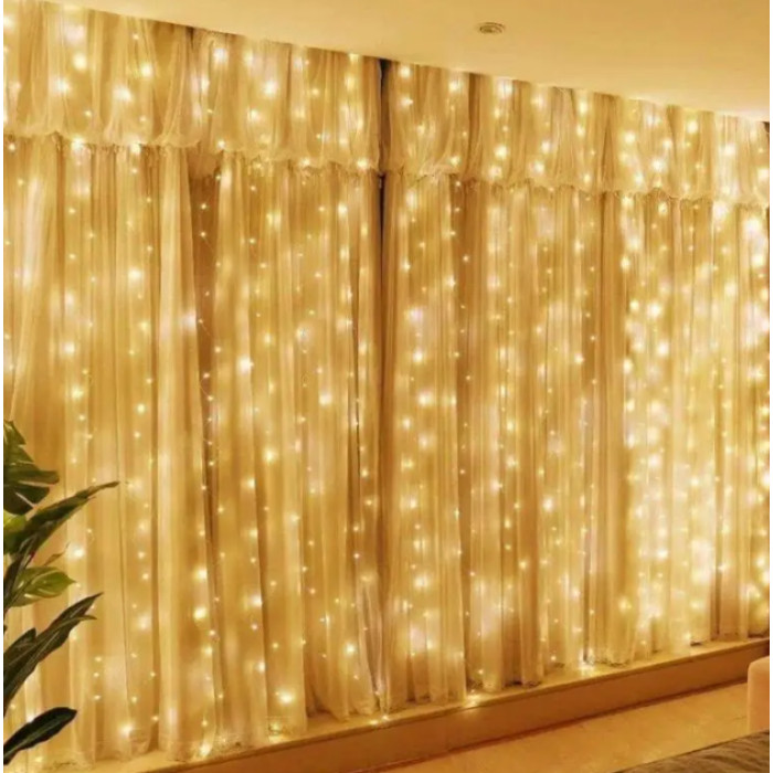 Xmas гірлянда LED (Водоспад 2M*2M) 200-WW-2 теплий білий