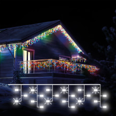Xmas гірлянда LED 100L 3.3 Line M-1 MULTI 10 м Вулична + з'єднання