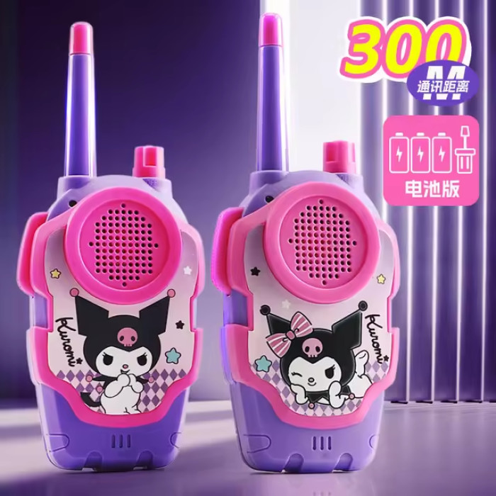 Дитяча бездротова рація 2 шт Kawaii Sanrio