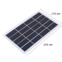 Сонячна панель 7W 234*170MM AND HA-52
