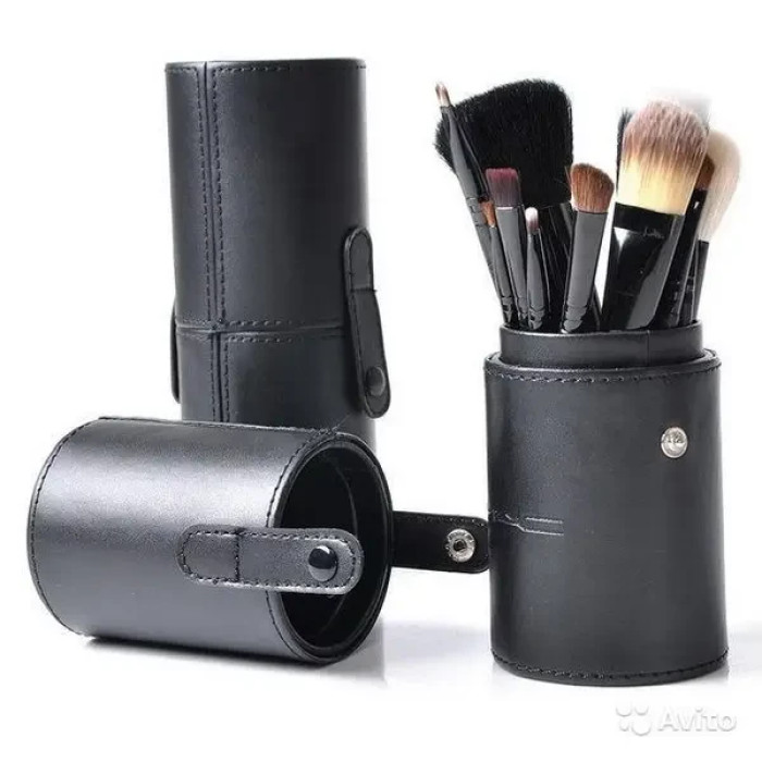 Набір пензлів косметичних MAC у 12 шт.