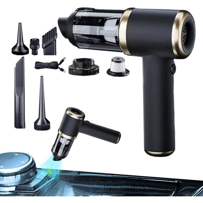 Автомобільний портативний бездротовий пилосос AND988