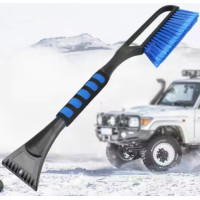 Щітка для авто від снігу + скребок від льоду