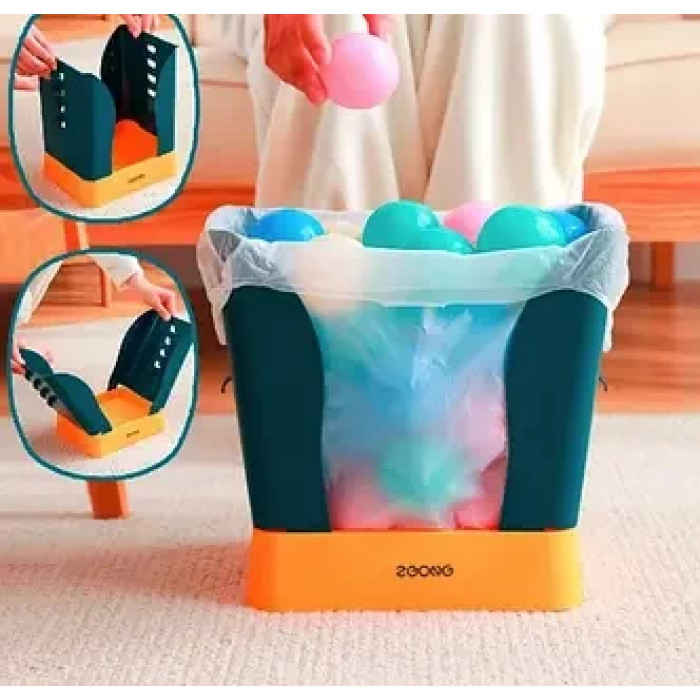 Відро для сміття складане з тримачем для пакетів