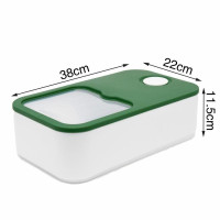 Бокс із висувною кришкою для зберігання борошна, сипучої, хімії 5kg