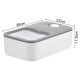 Бокс із висувною кришкою для зберігання борошна, сипучої, хімії 5kg