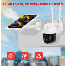 Камера видеонаблюдения  tp8 v380 pro solar wifi with battery