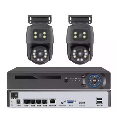 Система відеоспостереження Dvr kit 2 ch з поворотними камерами