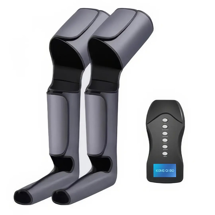 Лимфодренажный массажер для ног на аккумуляторе