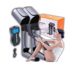 Лимфодренажный массажер для ног на аккумуляторе