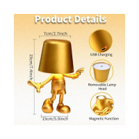 Настільна сенсорна лампа з магнітом Golden Mikki