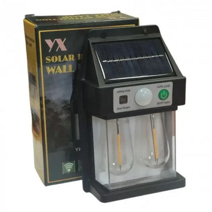 Вуличний ліхтар із сонячною панеллю YX-777