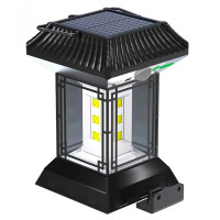 Кемпінговий ліхтарик на акумуляторі із сонячною батареєю і датчиком руху CL-T60