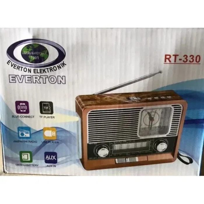 Радио RT-330 с часами Everton
