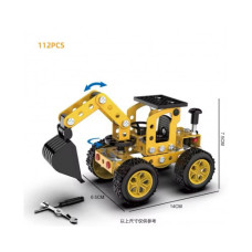 Інженерна машинка "Зроби сам", YK667, 112 предметів