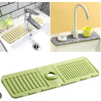 Силиконовая насадка-брызговик на смеситель для раковины Drain mat  AND LY-692