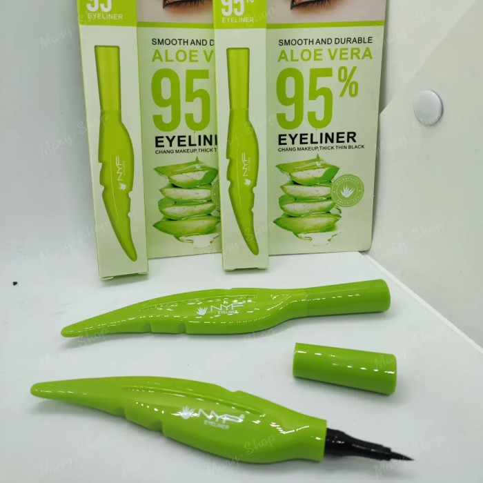 Підводка (фломастер) для очей 95% aloe vera nyf чорна