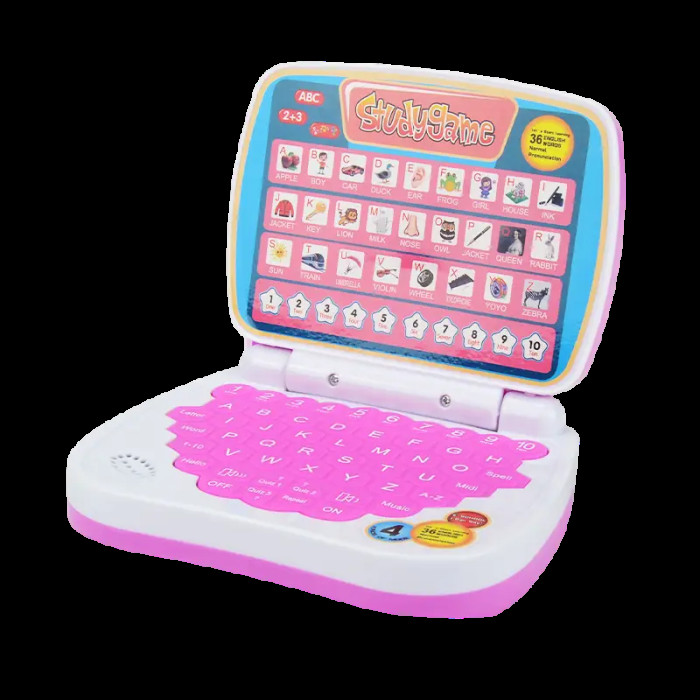 Дитячий ноутбук для вивчення англійської мови StudyGame AH-802Y