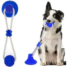 Інтерактивна іграшка для собак SMT канат на присоску з м'ячем LK202209-60