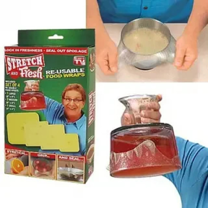 Силиконовые плёнки-крышки Stretch Fresh