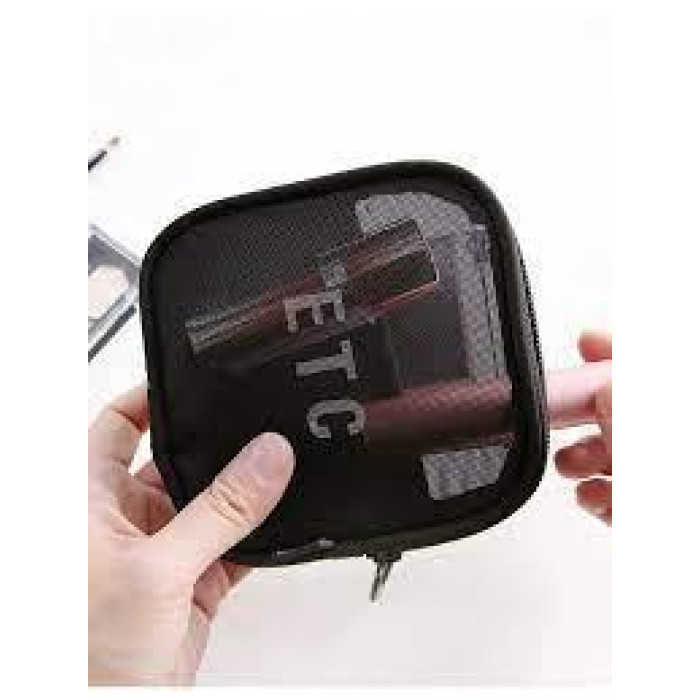 Косметичка женская ПРОЗРАЧНАЯ на молнии AND XL-1013