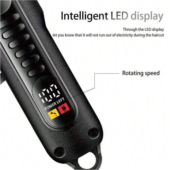 Акумуляторна машинка для стриження Geemy GM-8040