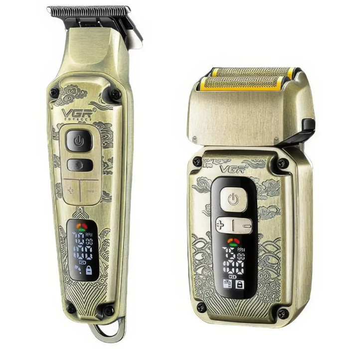 Набір для стриження волосся 2 в 1 VGR V-641
